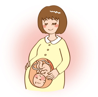 妊婦さんのイラスト