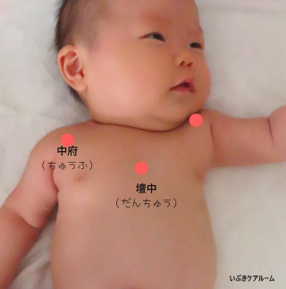 赤ちゃんのツボ