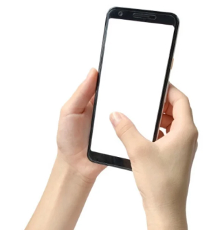 スマホを操作している画像